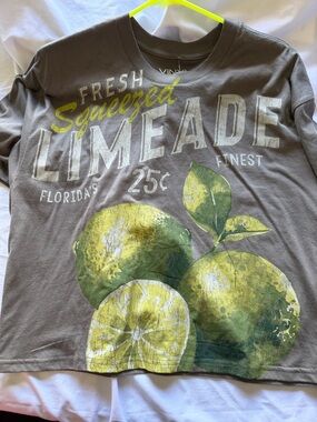 Vineyard Vines Short Sleeve 'Fresh Squeezed Limeade' Graphic Tee - Gray/Green
